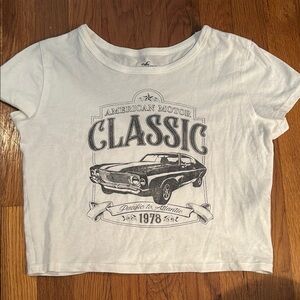 Classic American Motor Kids T-Shirt - White